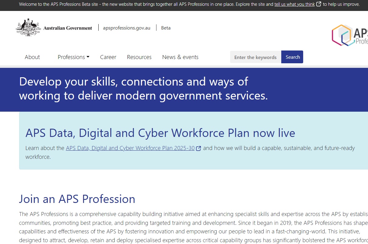 APS Professions