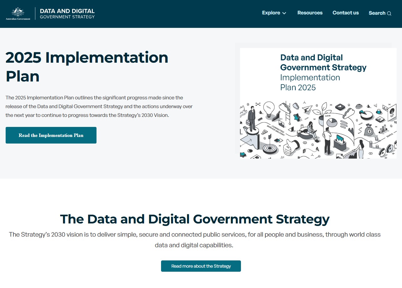 Data and Digital Government Strategy